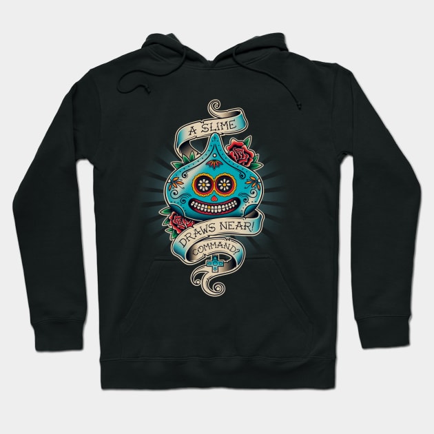 Slime de los Muertos Hoodie by victorsbeard